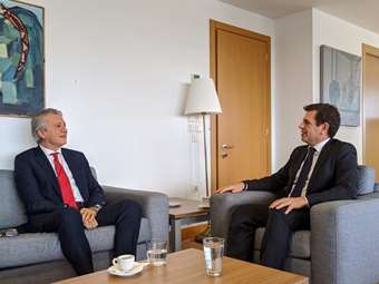 Συνάντηση Δ. Καιρίδη με τον Πρέσβη της Τουρκίας