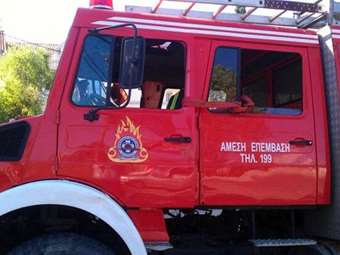 Φωτιά σε μπαρ στο Παγκράτι