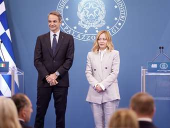 Κ. Μητσοτάκης - Τζ. Μελόνι: Συμφωνία επενδύσεων σε ενέργεια και σιδηρόδρομους