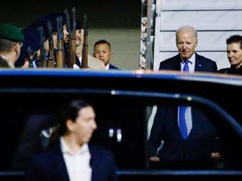 Γερμανία: Ο πρόεδρος των ΗΠΑ Τζο Μπάιντεν έφθασε στο Βερολίνο