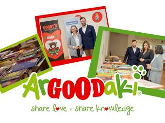 Το ArGOODaki των Goody’s Burger House χάρισε την αγάπη του στο Library4All προσφέροντας βιβλία σε σχολεία όλης της Ελλάδας