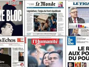 Βουλευτικές εκλογές - Γαλλία: Ο γαλλικός Τύπος μπροστά στο σοκ της νίκης της Λεπέν - "Γαλλική τραγωδία" και "τέλος εποχής"