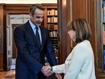 Τη Δευτέρα η συνάντηση Κ. Μητσοτάκη - Κ. Σακελλαροπούλου