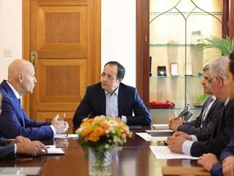Κύπρος: Συνάντηση Νίκου Χριστοδουλίδη με τον CEO της ENI