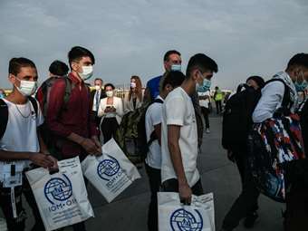 Στο Κέντρο Υποδοχής Διαβατών μεταφέρθηκαν ασυνόδευτα παιδιά από τη Μαλακάσα