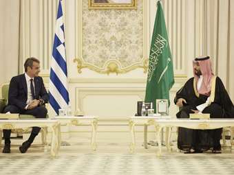 Σε εξέλιξη η επίσημη επίσκεψη Μητσοτάκη στη Σαουδική Αραβία - Οι στόχοι του Ανωτάτου Συμβουλίου Στρατηγικής Συνεργασίας