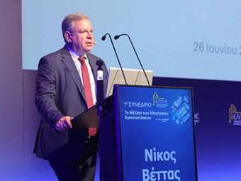 Ν. Βέττας (ΙΟΒΕ): Γύρω στα 4 δισ. η συνεισφορά στο ΑΕΠ από τον κλάδο των Ηλεκτρικών Εγκαταστάσεων