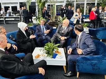 Άτυπη συζήτηση Μητσοτάκη με Ερντογάν, Χριστοδουλίδη και Ράμα