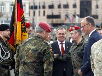 Η Γερμανία έστειλε στρατό στην Λιθουανία και δείχνει το δρόμο