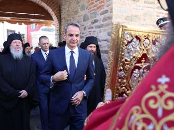 Σχέδιο 100 εκατ. ευρώ για τη στήριξη του Αγίου Όρους ανακοίνωσε ο Κ. Μητσοτάκης