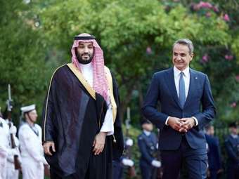 Τηλεφωνική επικοινωνία Κ. Μητσοτάκη με τον πρίγκιπα διάδοχο της Σαουδικής Αραβίας για τη Μέση Ανατολή