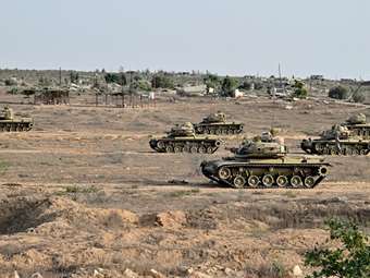 Σε ύψιστη επιφυλακή ο αιγυπτιακός στρατός στα σύνορα με τη Γάζα