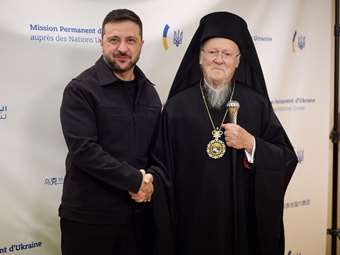 ΗΠΑ: Συνάντηση Οικουμενικού Πατριάρχη–Β. Ζελένσκι