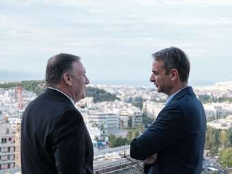 Μυστική επίσκεψη - αστραπή Πομπέο στην Ελλάδα και συνάντηση με Κ. Μητσοτάκη