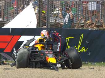 F1 GP Εμίλια Ρομάνια: Δείτε την τρομακτική σύγκρουση του Tsunoda