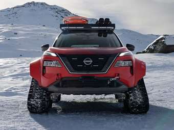 X-Trail με ερπύστριες από την ίδια τη Nissan για καλό σκοπό (video)