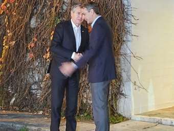 Στα Χανιά το τετ α τετ Μητσοτάκη-Μπλίνκεν: Οι δηλώσεις τους μπροστά στις κάμερες