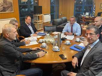 Συνάντηση Χρ. Σταϊκούρα - Γ. Μώραλη: Στο επίκεντρο η υπογειοποίησης του ΗΣΑΠ