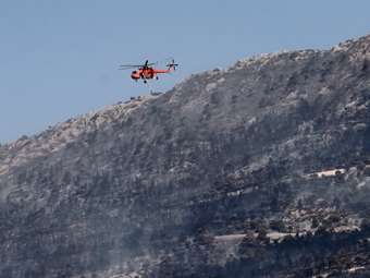 Σε 5.551 στρέμματα ανέρχονται οι καμένες εκτάσεις στην Αττική από τις πυρκαγιές του περασμένου Σαββατοκύριακου