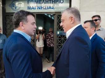 Τ. Θεοδωρικάκος: Στηρίζουμε τη βιομηχανία της Μαγνησίας - Ενίσχυση σχεδόν 4 εκατ. ευρώ σε επιχειρήσεις που είχαν πληγεί από τον Daniel