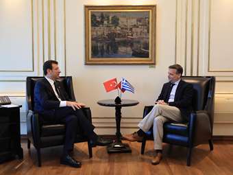 Τουρκία: Συνάντηση του δημάρχου Αθηναίων Χάρη Δούκα με τον Εκρέμ Ιμάμογλου