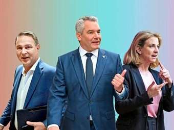 Αυστρία: Προς τρικομματικό κυβερνητικό συνασπισμό Κεντροδεξιάς - Κεντροαριστεράς και του κεντρώου NEOS