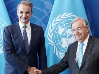 Τι συζήτησαν Κ. Μητσοτάκης - Αντ. Γκουτέρες στη Νέα Υόρκη