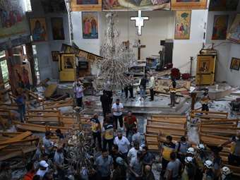 Τρομοκρατική επίθεση σε ελληνορθόδοξη εκκλησία στη Συρία: 22 νεκροί - Οι αρχές "δείχνουν" τον ISIS