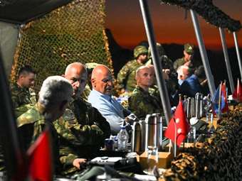 Ολοκληρώθηκε η επίσκεψη Δένδια στην περιοχή ευθύνης της Ανώτατης Στρατιωτικής Διοίκησης Εσωτερικού και Νήσων