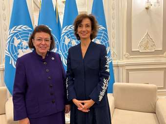 Λ. Μενδώνη σε UNESCO: "Να στηριχθεί το αίτημα της Ελλάδας για επανένωση των Γλυπτών του Παρθενώνα"