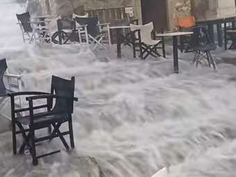 Κρήτη: Μικρές κατολισθήσεις και πλημμυρικά φαινόμενα σε Βιάννο και Μεσαρά