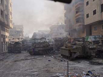 Γάζα: Η Πολιτική Προστασία ανακοίνωσε τον θάνατο τουλάχιστον 12 ανθρώπων σε ισραηλινά πλήγματα εναντίον πολιτών που περίμεναν ανθρωπιστική βοήθεια