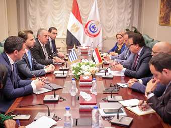 Συνάντηση του CEO του Ομίλου Ιατρικού Αθηνών με τον πρωθυπουργό της Αιγύπτου