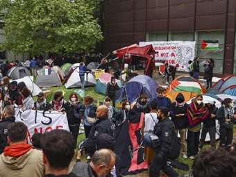 Κύμα διαμαρτυρίας σε γερμανικά πανεπιστήμια για τη Γάζα