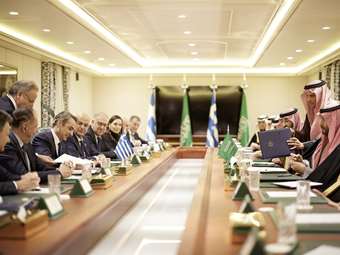 Κ. Μητσοτάκης στη Σαουδική Αραβία: Η ασφάλεια της Ευρώπης και της Μέσης Ανατολής είναι αλληλοεξαρτώμενες