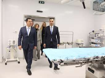 Εγκαίνια των ανακαινισμένων χειρουργείων του Γενικού Αντικαρκινικού Ογκολογικού Νοσοκομείου Αθηνών "Ο Άγιος Σάββας"