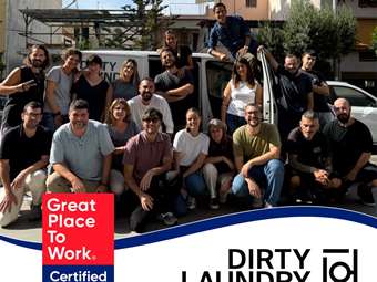 Η DIRTY LAUNDRY A.E πιστοποιήθηκε ως Great Place To Work®