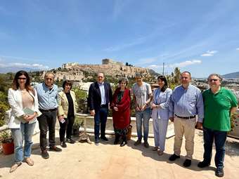 Στο ιστορικό σπίτι του Μίκη Θεοδωράκη ο Σ. Φάμελλος