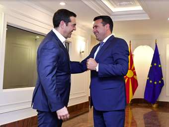 Αλ.Τσίπρας και Ζ.Ζάεφ καλούν σε μέτωπο προοδευτικών και δημοκρατικών δυνάμεων κατά του εθνικισμού, της ακροδεξιάς και της εθνικής περιχαράκωσης