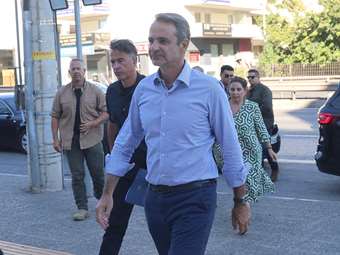 Στη Θεσσαλονίκη ενόψει ΔΕΘ ο Κ. Μητσοτακης