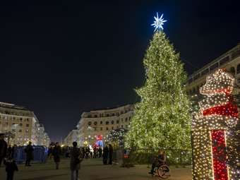 Πρωτοχρονιά-Θεσσαλονίκη: Με ένα εντυπωσιακό θέαμα φωτός θα "ντυθεί" ο Λευκός Πύργος