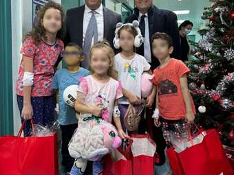 AKTOR Ρουμανίας: Χριστουγεννιάτικα δώρα για 300 παιδιά που νοσηλεύονται σε νοσοκομεία του Βουκουρεστίου