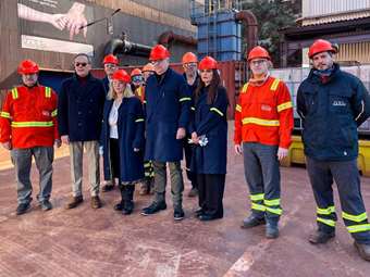 Επίσκεψη Θεοδωρικάκου σε εγκαταστάσεις της Metlen: "Στρατηγική επένδυση που ενισχύει τη θέση της Ελλάδας στον διεθνή βιομηχανικό χάρτη"