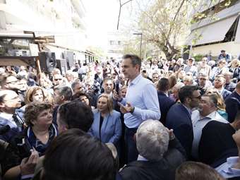 Από το Μοσχάτο ο Κυρ. Μητσοτάκης ξεκινά εξόρμηση για την ευρωκάλπη: Σας ζητώ ισχυρό ποσοστό