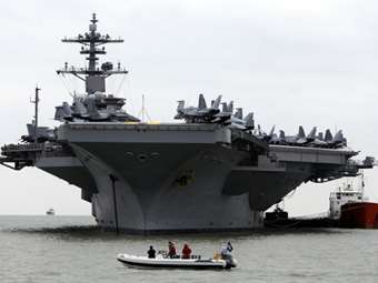 Ο Τραμπ στοχοθετεί Κολομβία, Βενεζουέλα - Φτάνει στην Καραϊβική το αεροπλανοφόρο  Gerald Ford