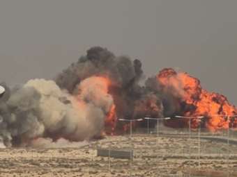 Συντριβή μαχητικού αεροσκάφους κατά τη διάρκεια επίδειξης στο Dubai Air Show