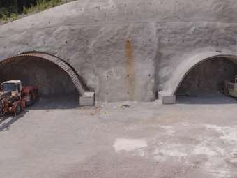 Δείτε τα δίδυμα τούνελ του Μπράλου-θα ενώνουν δύο πλευρές της Ελλάδας