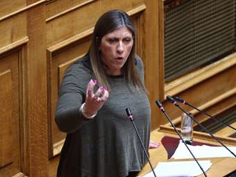 Ένταση Ζ. Κωνσταντοπούλου - Μ. Λαζαρίδη στη Βουλή