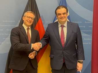 Συνάντηση Κ. Πιερρακάκη με τον Γερμανό υπ. Ψηφιοποίησης και Κρατικού Εκσυγχρονισμού