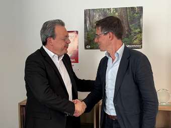 Συνάντηση Σ. Φάμελλου με τον συμπρόεδρο της ευρωομάδας των Πρασίνων, Eickhout Bas